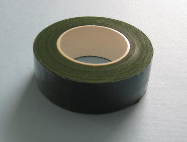 80011825 Floristenband 25mm dunkelgrün 25m