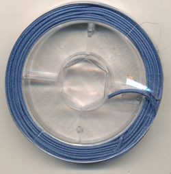 Schmuckkordel blau 0,8mm 10m