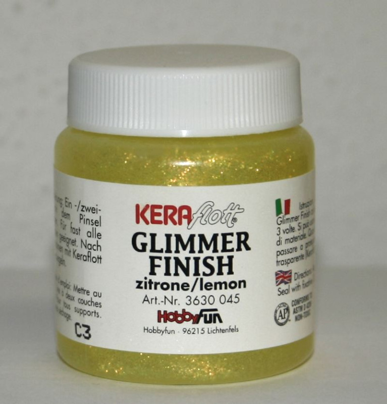 3630045 Keraflott Glimmer Finish zitrone