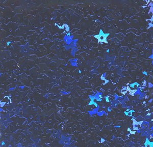 20327 Pailletten Sterne 5mm blau 1400 Stück