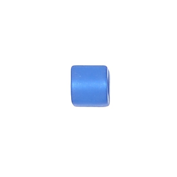 Polariswürfel Großloch blau matt 6x6mm