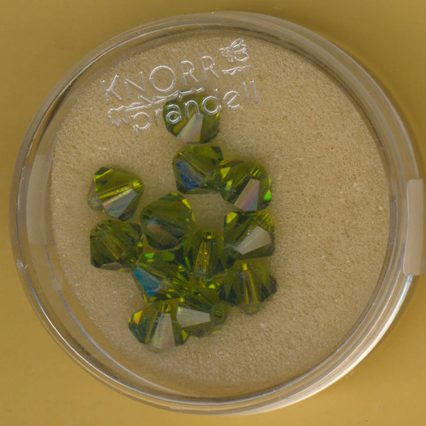 2207848 Swarovski Perlen 6mm olivine 12 Stück