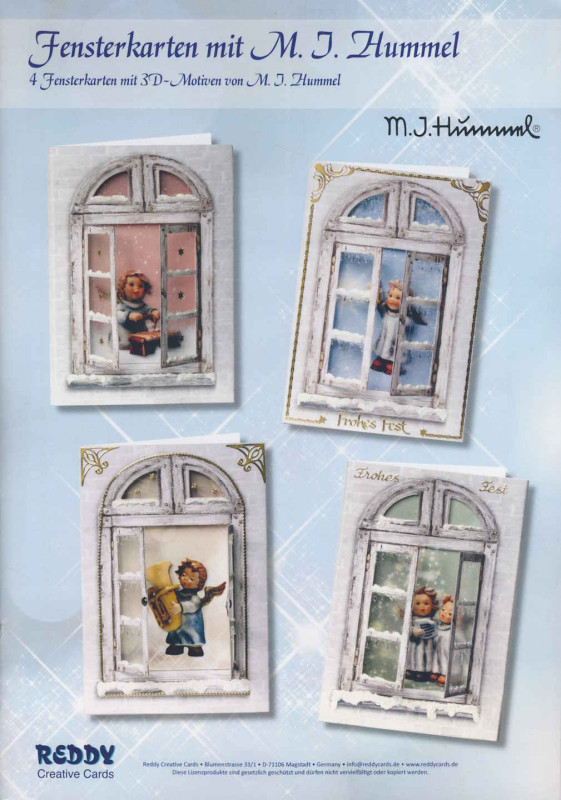 950171 3D Bastelet Fensterkarten M.I. Hummel