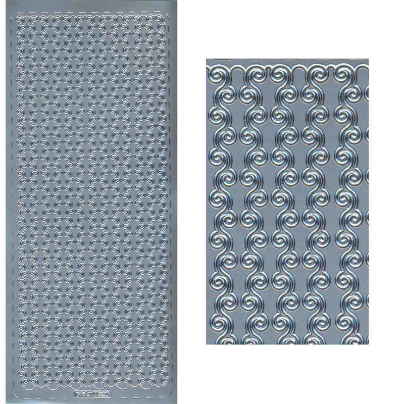 pu320s Sticker Borte silber
