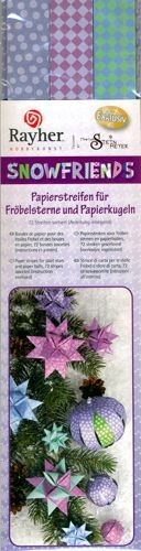 Papierstreifen Snowfriends