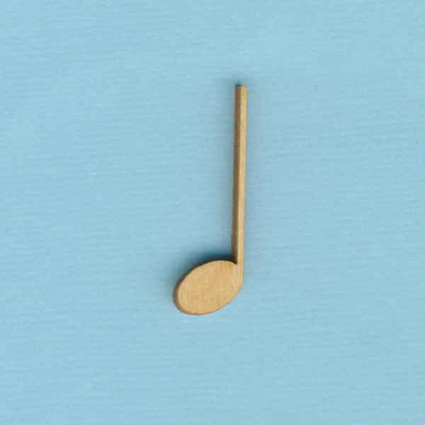 noh3699b Holz Deko Note geschlossen 32mm