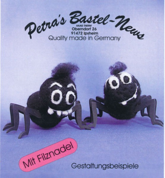 Filz-Bastelset Spinne