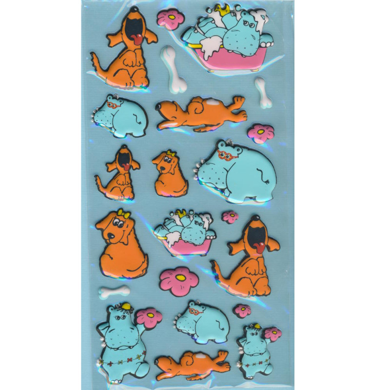 3451145 Creapop Sticker Nili und Wauzi