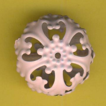 3451332 Ornamentperle 23x13mm pastellrosa
