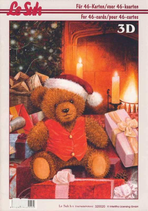 320020 3D Motivbuch A4 Weihnachtsmotive