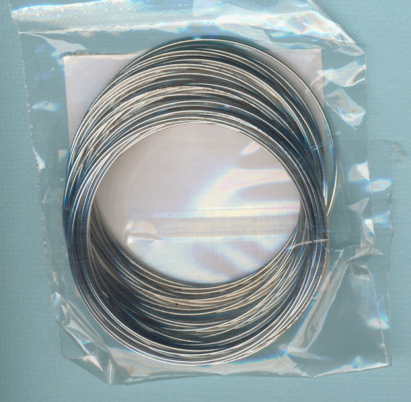 060879 Spiralarmband 50mm silber 20g