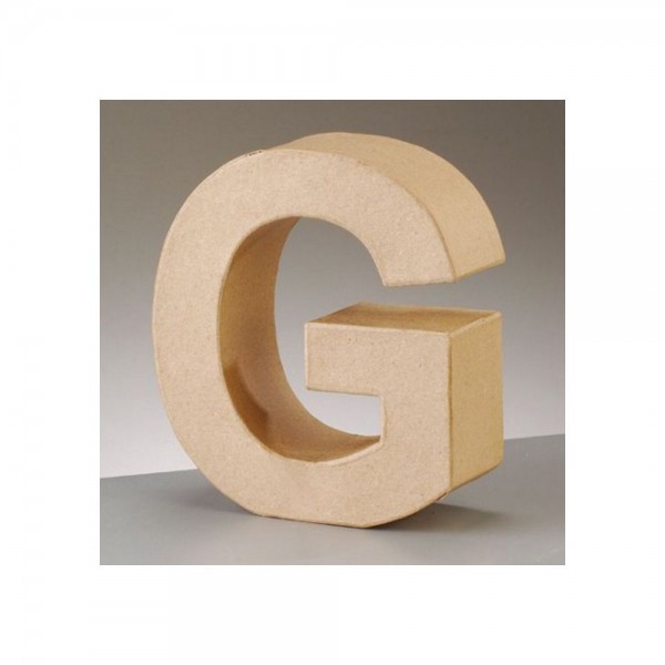 2630907 Papp Art Buchstabe G 17,5x15,7cm