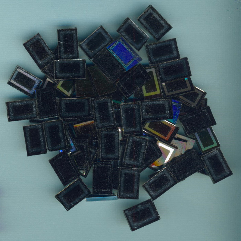6247102 Matrix Mosaic Rechteck 10x15mm schwarz 60g