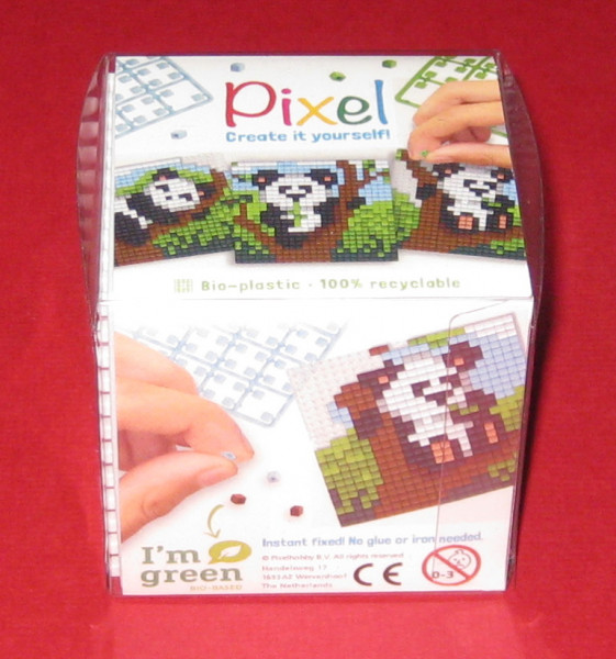 29020 Pixelhobby Set kleine Basisplatte Pandabär 2