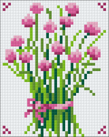 801073 Pixelhobby Klassik Set Blumenserie 3