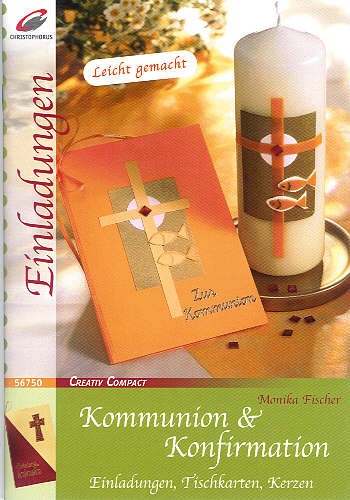 Bastelbuch Kommunion &amp; Konfirmation | Bastelshop Farbklecks