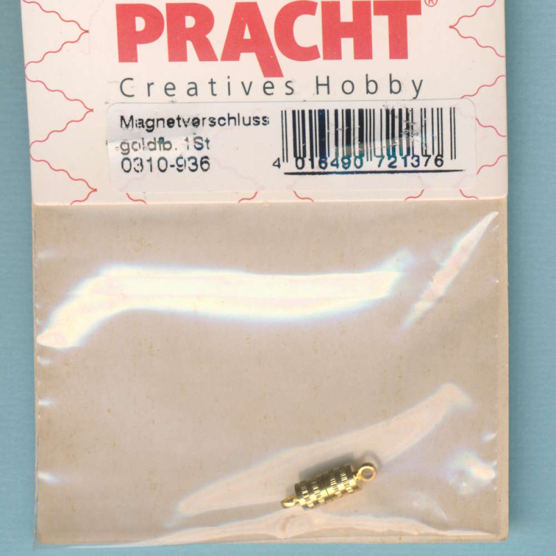 0310-936 Magnetverschluss 9x4,5mm goldfarben
