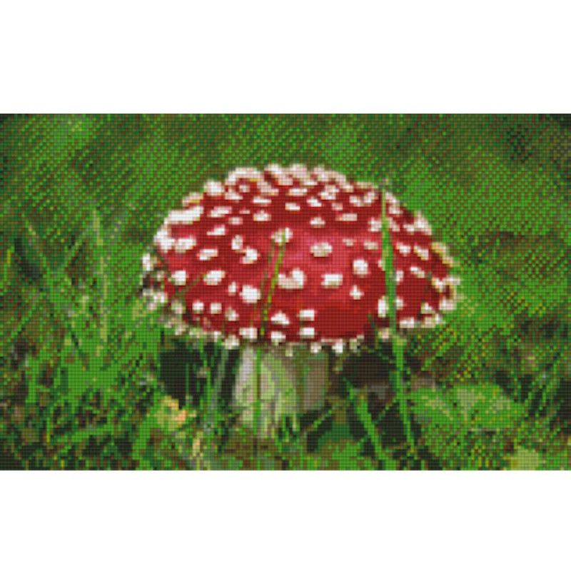 808113 Pixelhobby Klassik Set Fliegenpilz
