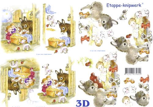 3D Bogen Krippenspiel