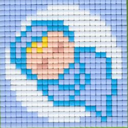 77665 Pixelhobby Set kleine Basisplatte Junge