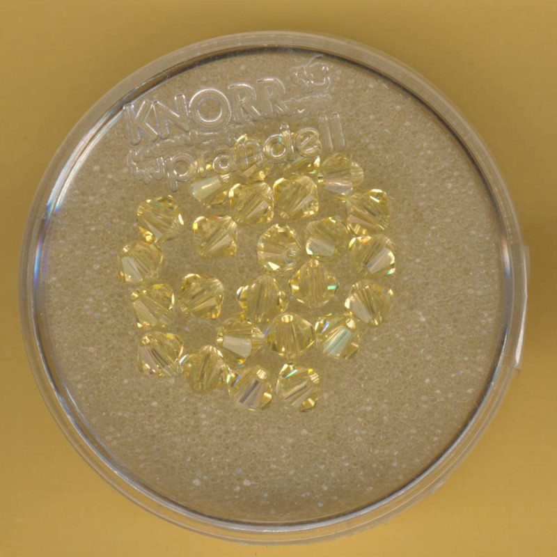 2207710 Swarovski Kristallschliffperlen 4mm jonquil 25 Stück
