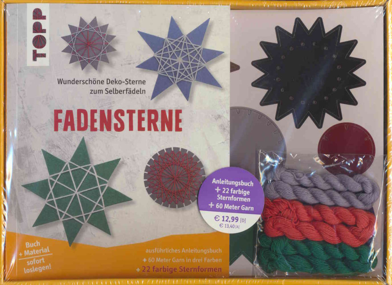 84056 Wunderschöne Deko-Sterne zum Selberfädeln