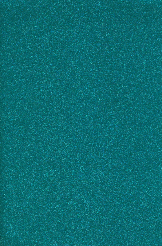 1054057 Moosgummiplatte Glitter türkis 200x300x2mm