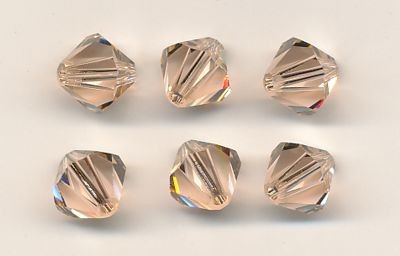 Swarovski Glasschliffperlen 8mm light peach