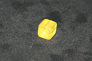 500808091 Polariswürfel gelb 8x8mm