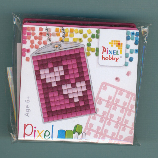 23018 Pixelhobby Medaillon Set Herzen
