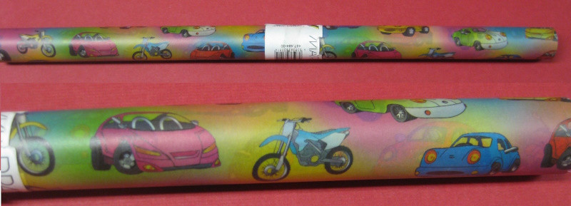48748400 Marpa Jansen Transparentpapier Rolle Fahrzeuge