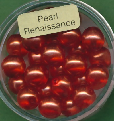 078008074 Crystal Renaissance Perlen 8mm orange 25 Stück