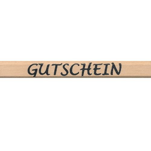 Stempel Gutschein