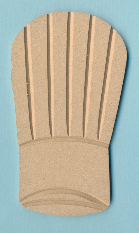 084800013 Holz Dekor Kochmütze 15x8,5cm