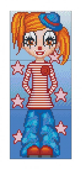 803002 Pixelhobby Klassik Set Clown Marilyn