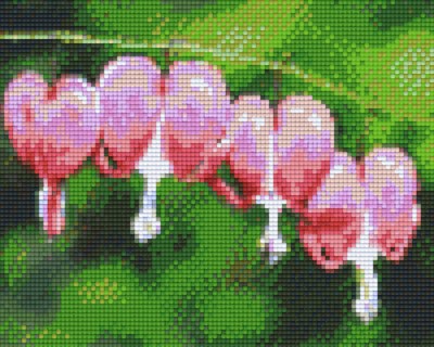 804454 Pixelhobby Klassik Set Herzen Blumen