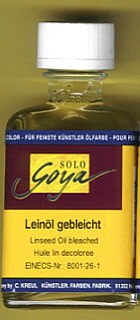 38950 Solo Goya Leinöl gebleicht 50ml