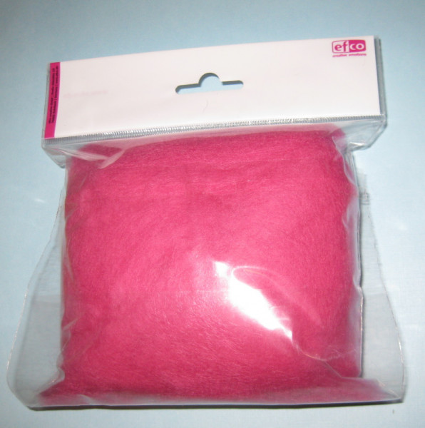 1007935 Filzwolle zum Filzen pink 30g