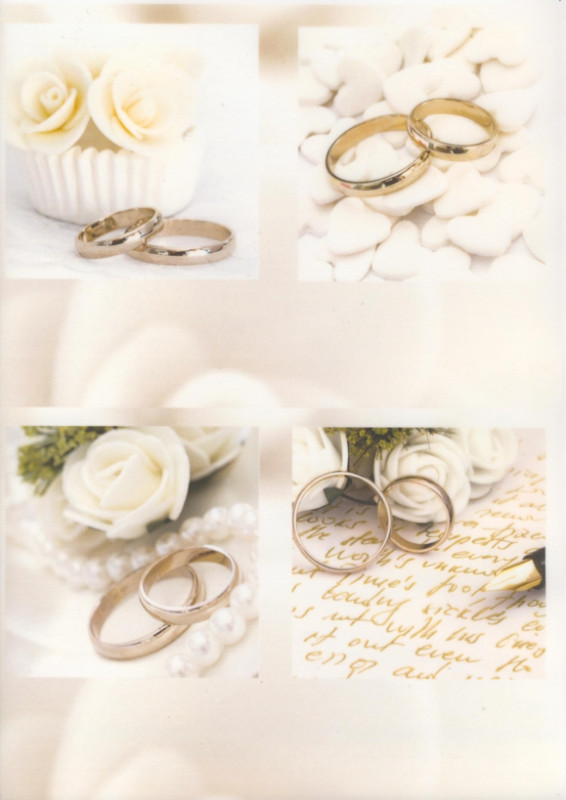 005301 Transparentpapier Hochzeit 1 A4