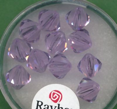 Swarovski Glasschliffperlen 8mm violett