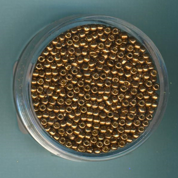 393108594 Toho Beads 2,2mm bronze metallic 10g