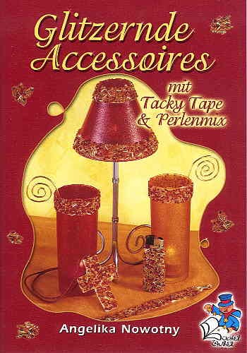 97876 Buch Glitzernde Accessoires mit Tacky Tape und Perlenmix