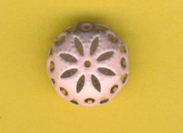 3451132 Ornamentperle 14x8mm pastellrosa 