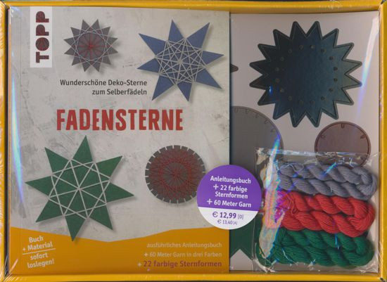 84056 Wunderschöne Deko-Sterne zum Selberfädeln