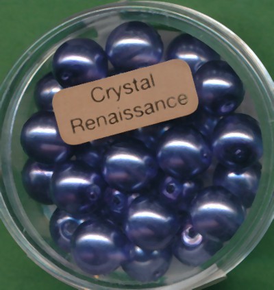 078008884 Crystal Renaissance Perlen 8mm violett 25 Stück