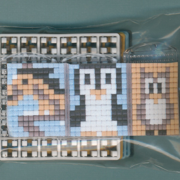 77701 Pixelhobby Medaillon Set Tiere 1