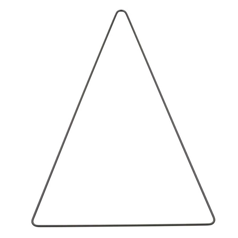 3471270 Metallform Dreieck 20x30cm schwarz