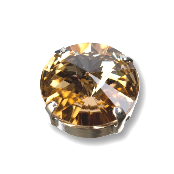 p1125541 Swarovski Glasstein 13mm light colorado topas