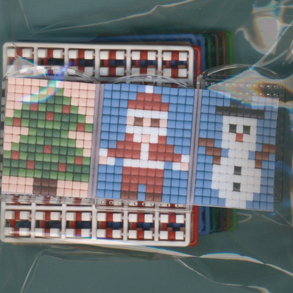 77703 Pixelhobby Medaillon Set Weihnachten 1