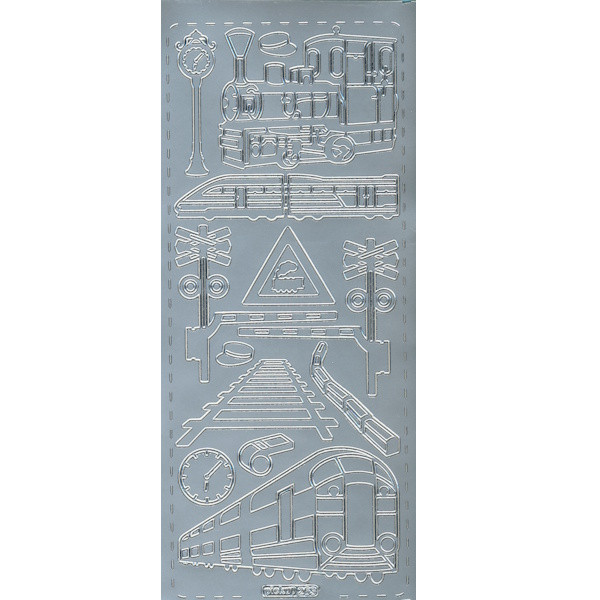 pu263s Sticker Züge silber